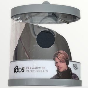 180s Men's Black Urban Ear Warmer